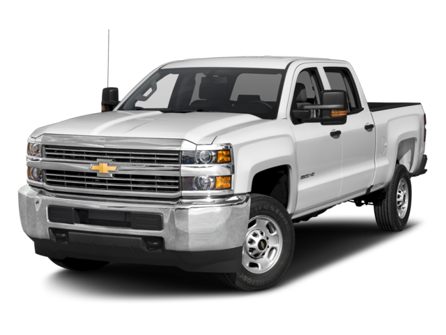2016 Chevrolet Silverado 2500 HD Work Truck in Summit White — front three-quarter view