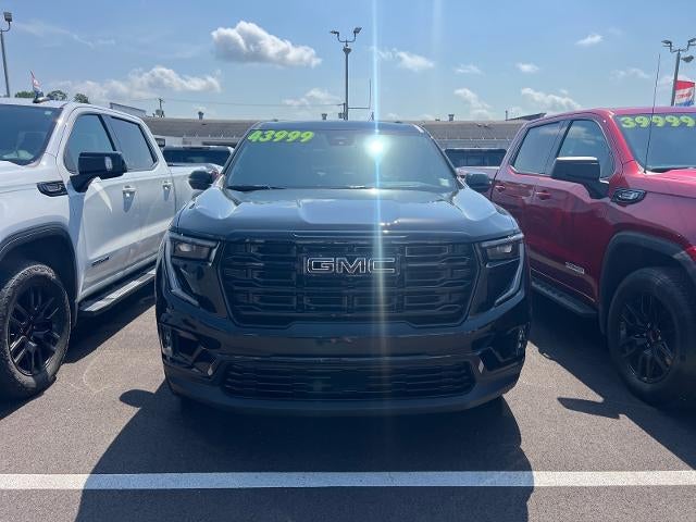 2026 GMC Acadia Elevation in Ebony Twilight Metallic — front three-quarter view