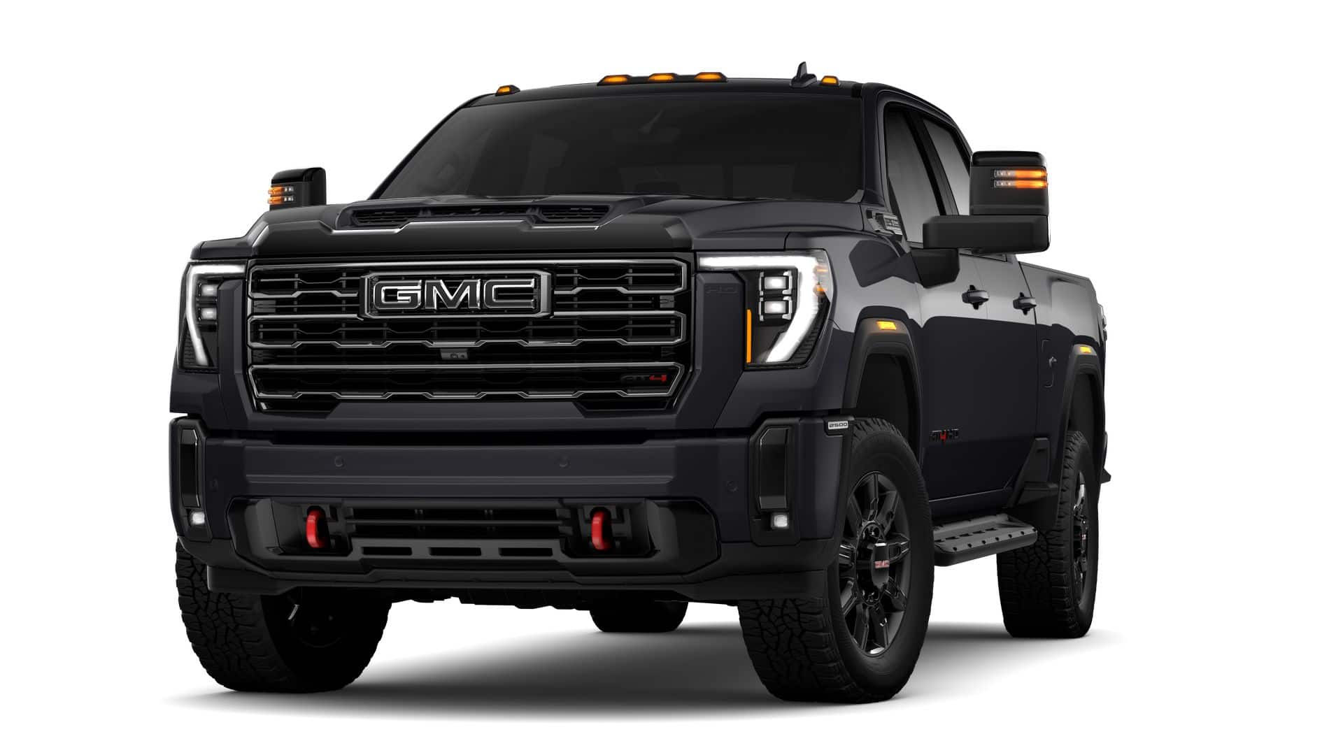 2026 GMC Sierra 2500 HD AT4 in Titanium Rush Metallic — front three-quarter view