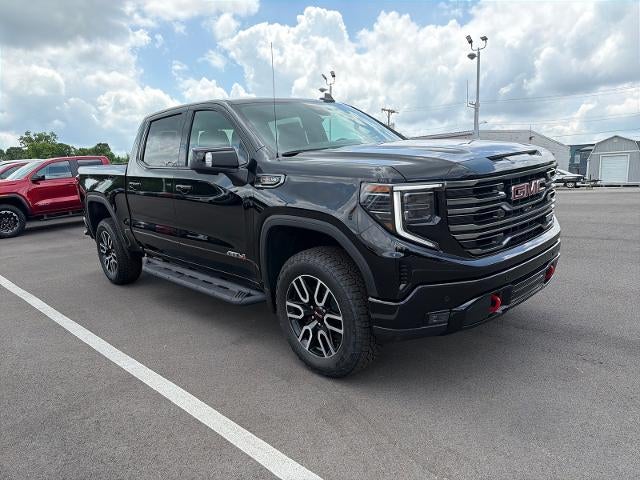 2026 GMC Sierra 1500 AT4 in Onyx Black — front three-quarter view