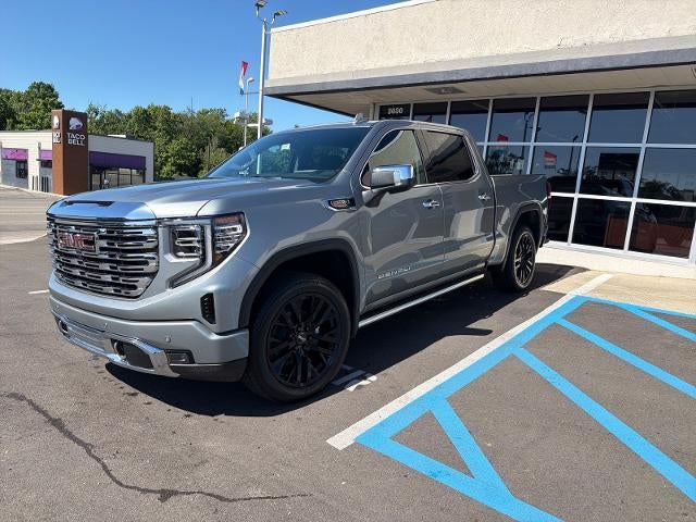 2026 GMC Sierra 1500 Denali in Sterling Metallic — front three-quarter view