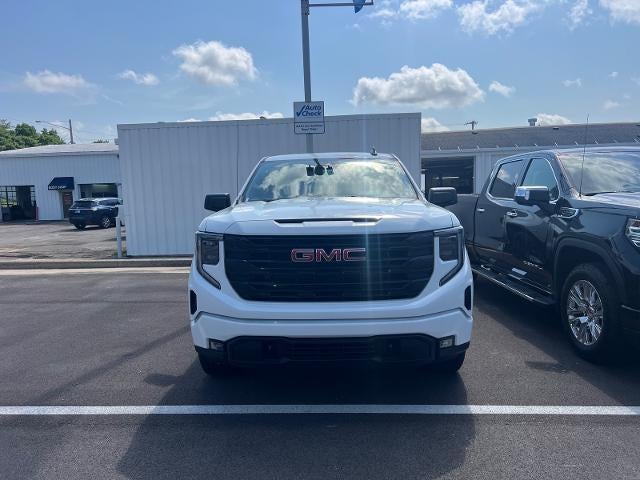 2026 GMC Sierra 1500 Elevation in Summit White — front three-quarter view