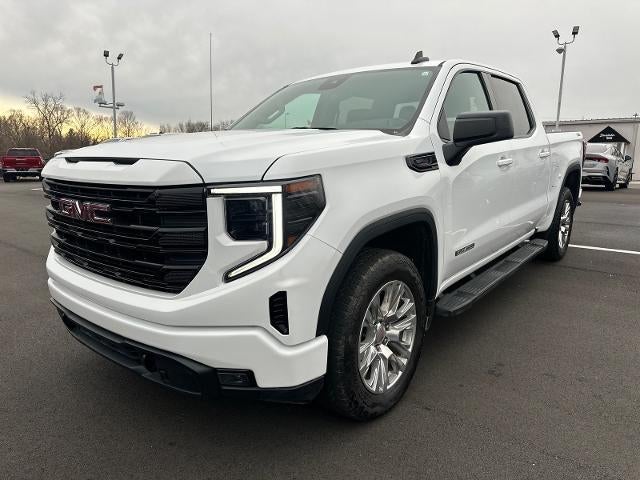 2024 GMC Sierra 1500 Elevation in Summit White — front three-quarter view